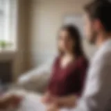 Pregnant woman consulting with doctor about Vyvanse