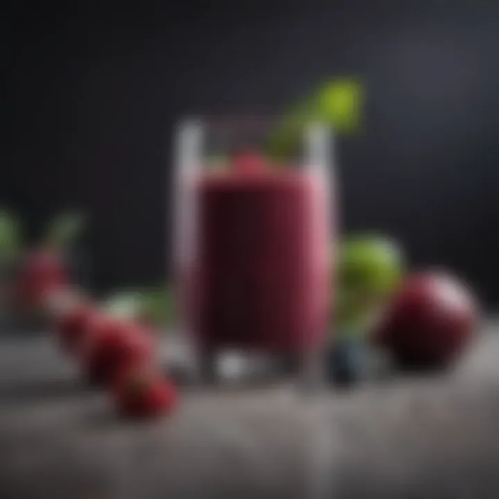 Revitalizing Beetroot and Berry Smoothie