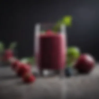 Beetroot and Berry Smoothie Revitalizing Beetroot and Berry Smoothie