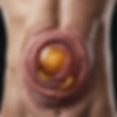 Alcohol's Effect on Stomach Lining Illustration showing the impact of alcohol on the stomach lining