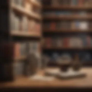 Utilizing Psychological Resources Effectively Psychologist's bookshelf with resources