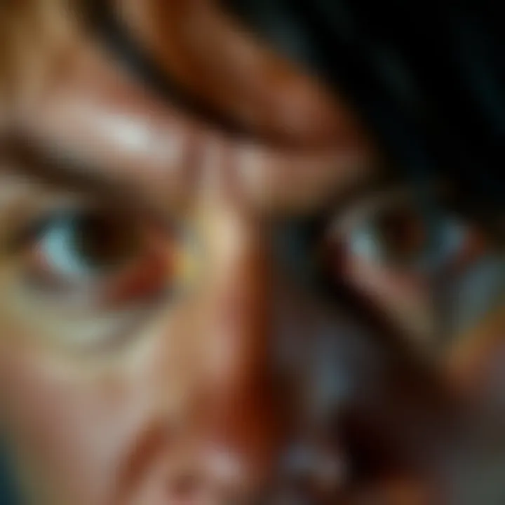 Eyes That Tell Stories Close-up of eyes expressing suspicion