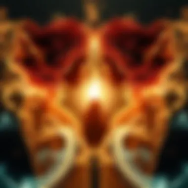 Merging Energy of Twin Flames Symbolic representation of twin flames merging energy