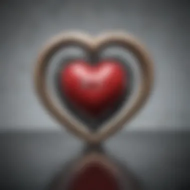 Symbol of Trust Rebuilding Heart symbolizing trust rebuilding