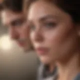 Elegant woman reflecting on relationship