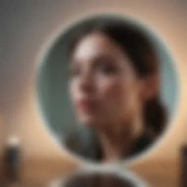 A Reflective Moment Reflection in Mirror