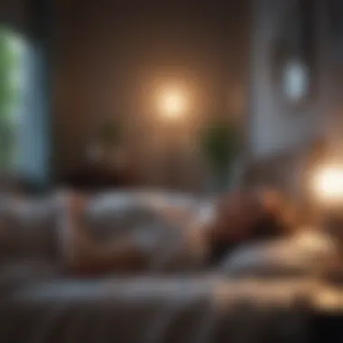 Creating a Restful Space for Mindful Relaxation Peaceful sleep environment promoting mental well-being