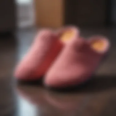 Materials used in the best slippers for aching feet