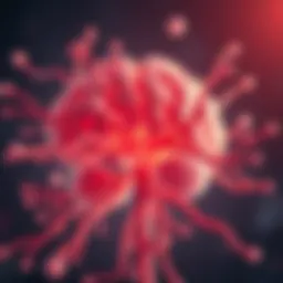 An abstract representation of the neurological mechanisms affected by SSRIs and ADHD.