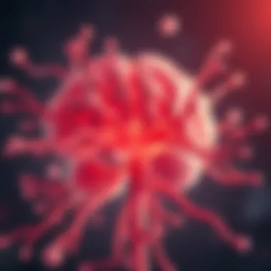 An abstract representation of the neurological mechanisms affected by SSRIs and ADHD.