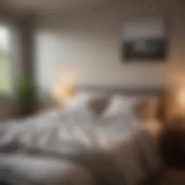 Creating a Peaceful Sleep Environment A serene bedroom environment promoting restful sleep