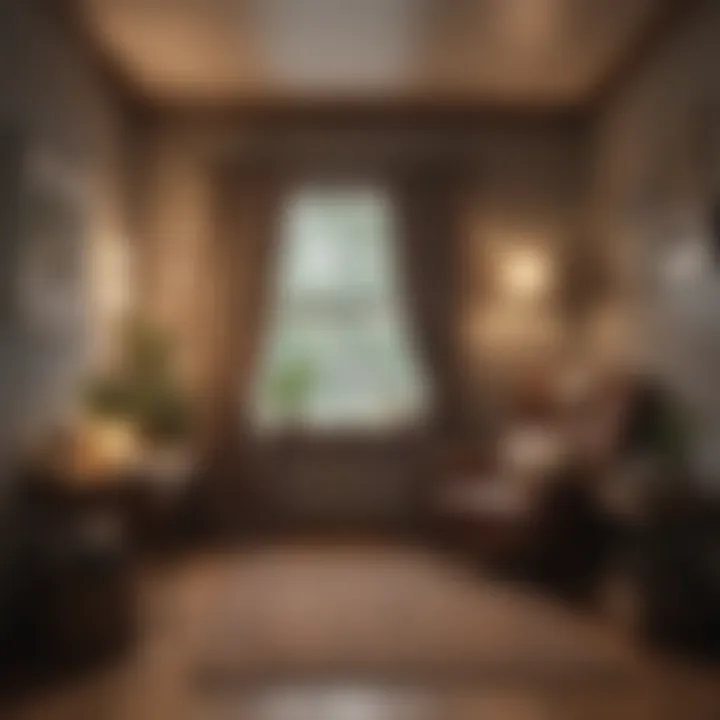 A cozy reading nook symbolizing self-care
