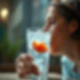 The Role of Hydration in Reducing Nausea Visual representation of hydration importance in alleviating nausea