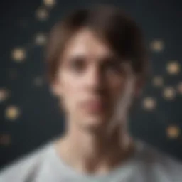 Abstract concept of ADHD and mood disorders