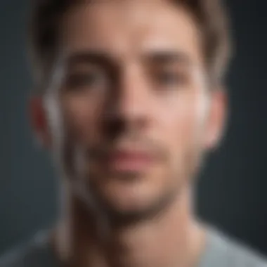 Tailored Breathing Exercises for OCD Individuals Creative depiction of breathing exercises tailored for individuals with OCD