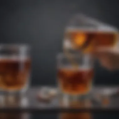 Psychological Factors in Alcohol Use Artistic depiction of psychological aspects related to alcohol, such as addiction and coping.