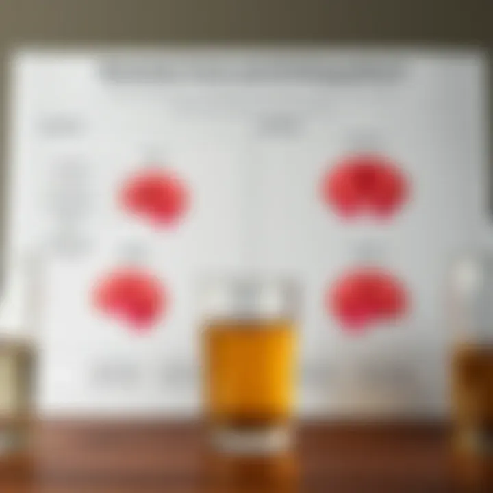 Dementia Forms and Drinking Patterns Diagram presenting various forms of dementia and their links to drinking patterns