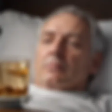 Cognitive Decline Linked to Sleep Deprivation Graph depicting the decline in cognitive functions due to lack of sleep.