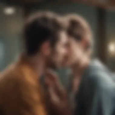 The Power of Compassionate Connections A heartwarming scene of connection and understanding