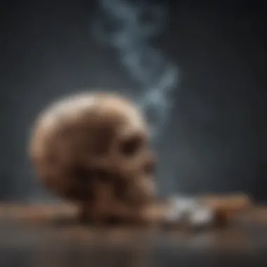 Mental Health Consequences of Smoking An illustration representing the relationship between smoking and mental health.