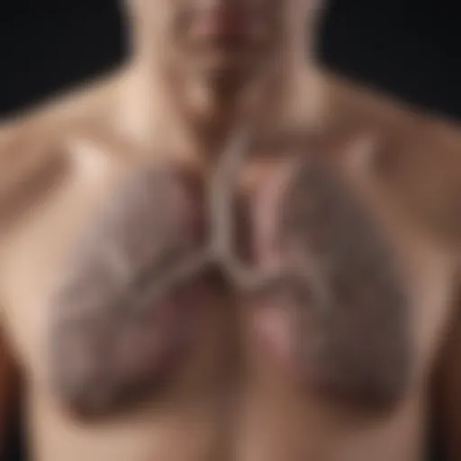 Lungs recovering post-smoking