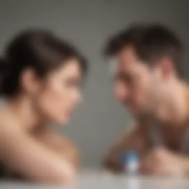 Consequences of Infidelity Conceptual illustration of the consequences of cheating