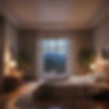 Creating an Ideal Atmosphere for Meditation Peaceful bedroom environment conducive to nighttime meditation