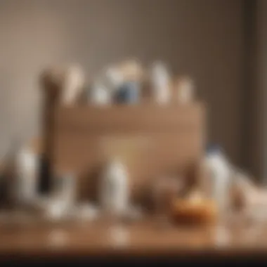 Self-Care Package for Comfort A comforting care package filled with soothing items for self-care during grief.
