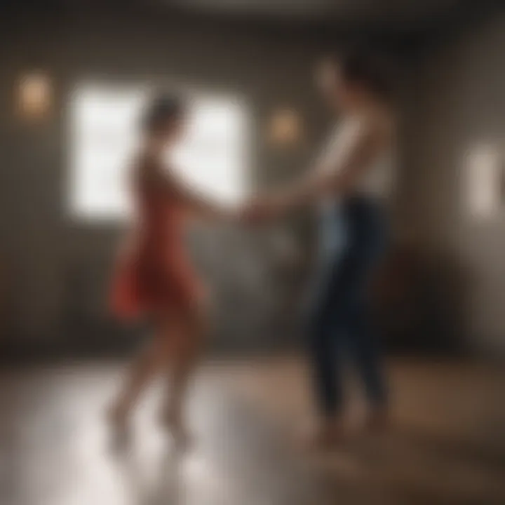 Dance therapy session emphasizing connection and empathy