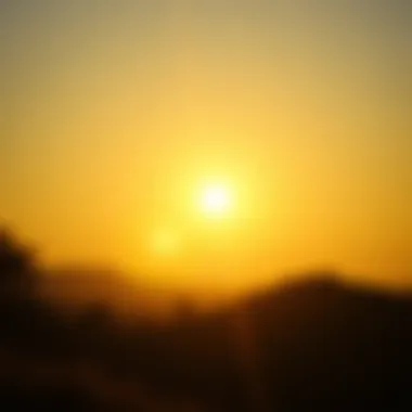 Embracing New Beginnings A bright sunrise symbolizing new beginnings and hope