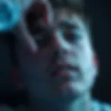 An abstract representation of teenage emotions