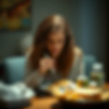 Illustration of therapeutic approaches to binge eating