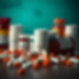 Visual representation of various antipsychotic medications and their categories
