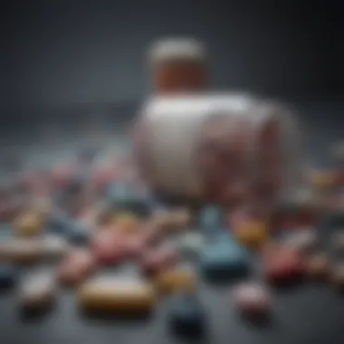 Types of Antipsychotics A detailed diagram showcasing different types of antipsychotic medications.