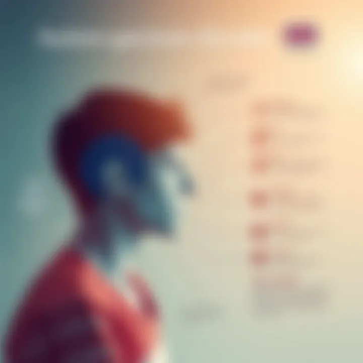 Symptoms of Autism Spectrum Disorder Infographic illustrating the symptoms of ASD