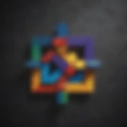 A colorful representation of the autism spectrum symbol, highlighting its diversity.