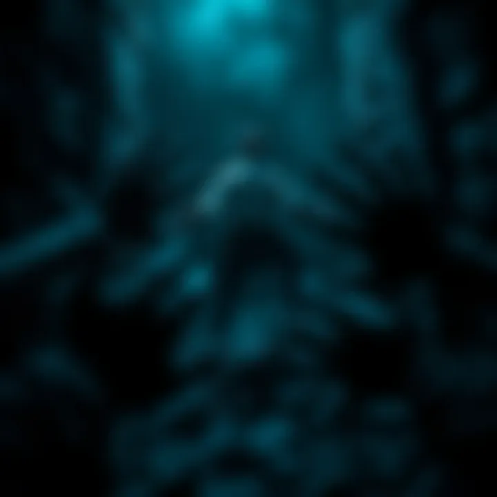 The Battle Within Symbolic representation of mental struggle with fear