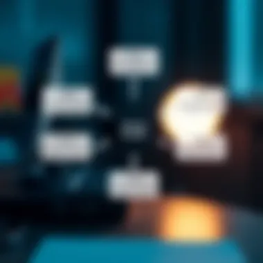 Diagram showing risk management strategies for brain health.