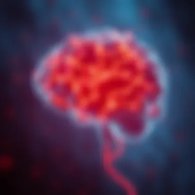 Brain Activity and Emotions Graphical depiction of brain activity associated with emotional responses.