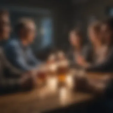 The Power of Community in Recovery A support group session emphasizing community and healing