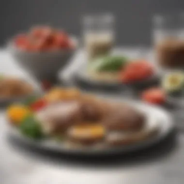 Creating Balanced Meals for Optimal Energy Illustration of balanced meal options