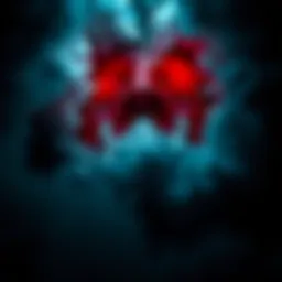 Abstract representation of overwhelming emotions