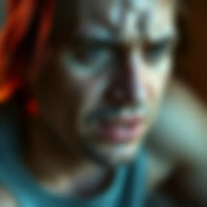 Illustration depicting the emotional impact of premature ejaculation