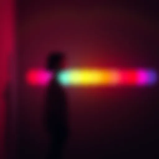 A colorful spectrum representing sexual diversity
