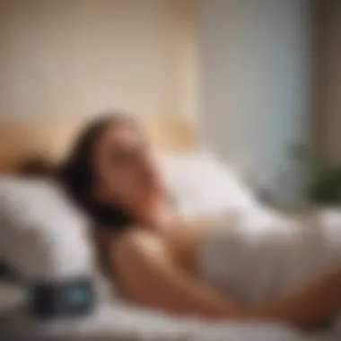 Digital Detox for Improved Sleep Hygiene Illustration symbolizing the role of technology in disrupting sleep patterns