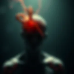 Illustration depicting the connection between trauma and physical sensations