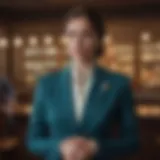 Symbolism of Elegant Attire in Social Status Elegant attire symbolizing social status