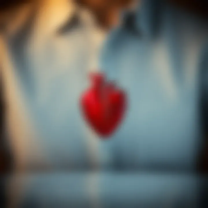 Trust Issues A broken heart illustration, representing trust issues