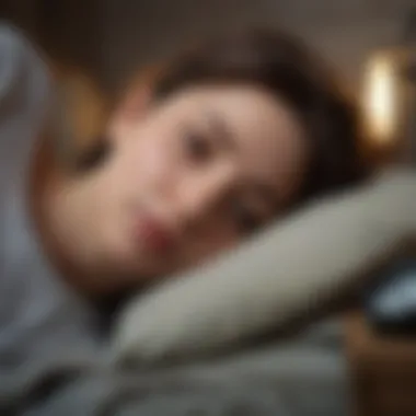 The Importance of a Calm Sleep Environment Illustration of a peaceful sleeping environment