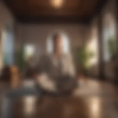 Creating a Calming Space for Meditation Calming space designed for meditation practice